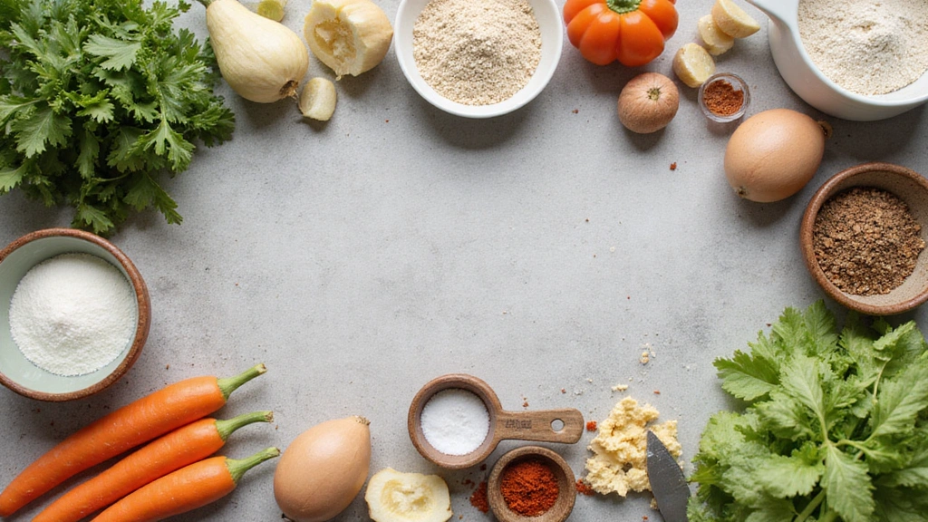 Veg Pancake Recipe – Savory Breakfast Option - Step 1: Prepare Ingredients