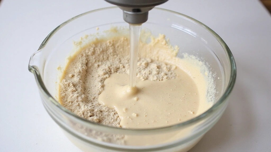 Veg Pancake Recipe – Savory Breakfast Option - Step 3: Prepare Wet Mixture