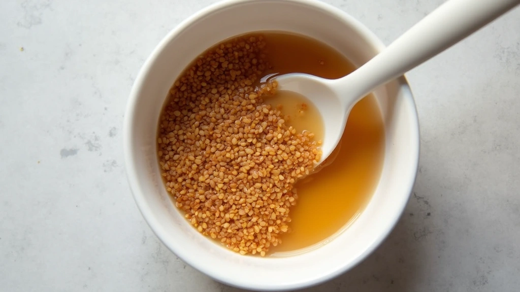 Vegan Pancake Recipe – Dairy Free and Egg Free - Step 1: Prepare Flax Egg