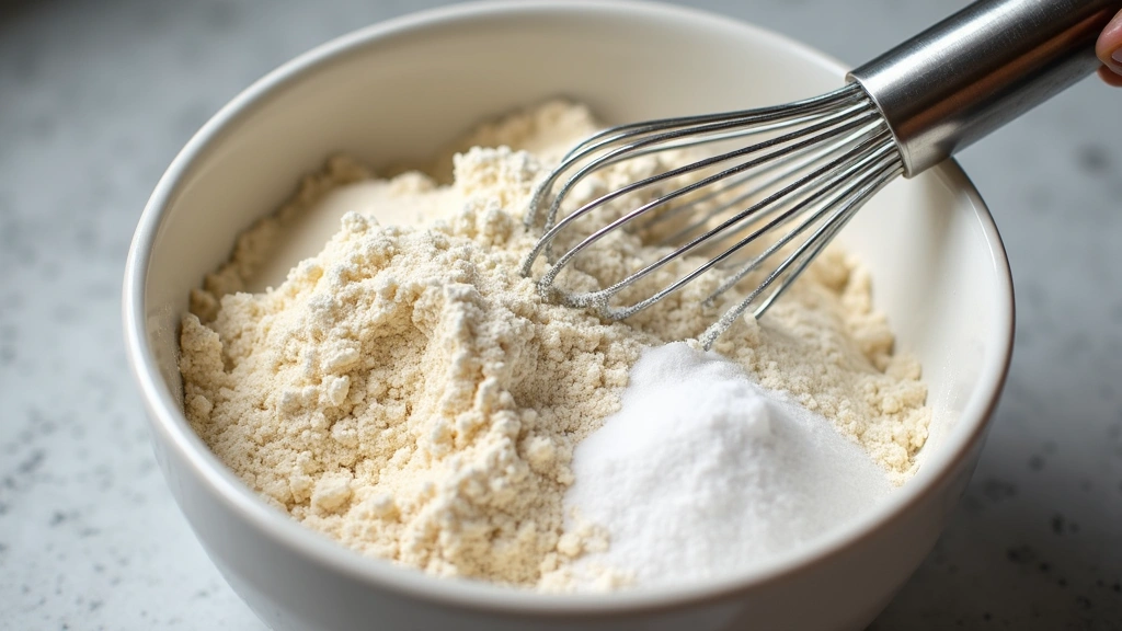 Vegan Pancake Recipe – Dairy Free and Egg Free - Step 2: Mix Dry Ingredients