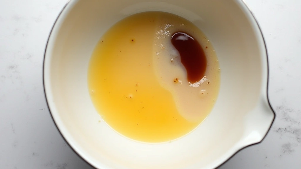 Vegan Pancake Recipe – Dairy Free and Egg Free - Step 3: Combine Wet Ingredients