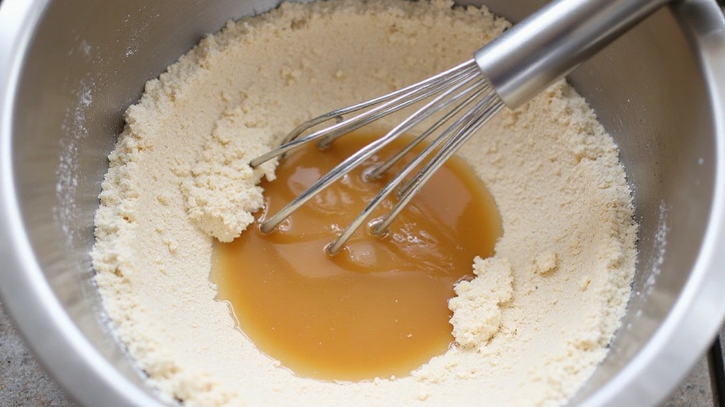 Vegan Pancake Recipe – Dairy Free and Egg Free - Step 4: Form the Batter