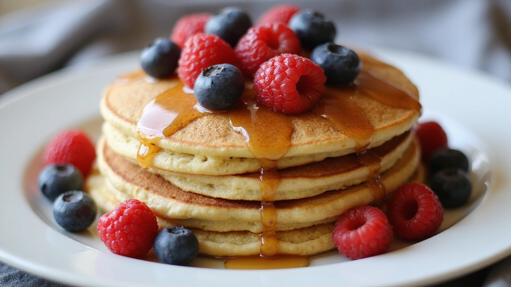 Vegan Pancake Recipe – Dairy Free and Egg Free - Step 8: Serve and Enjoy