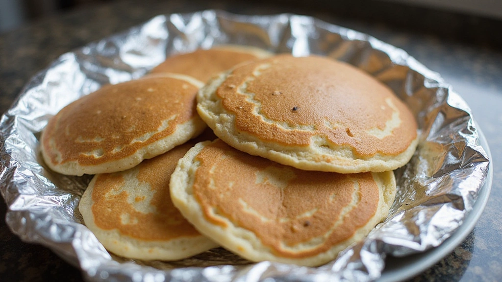 Whole Wheat Pancake Recipe – Healthy and Hearty - Step 7: Keep Pancakes Warm