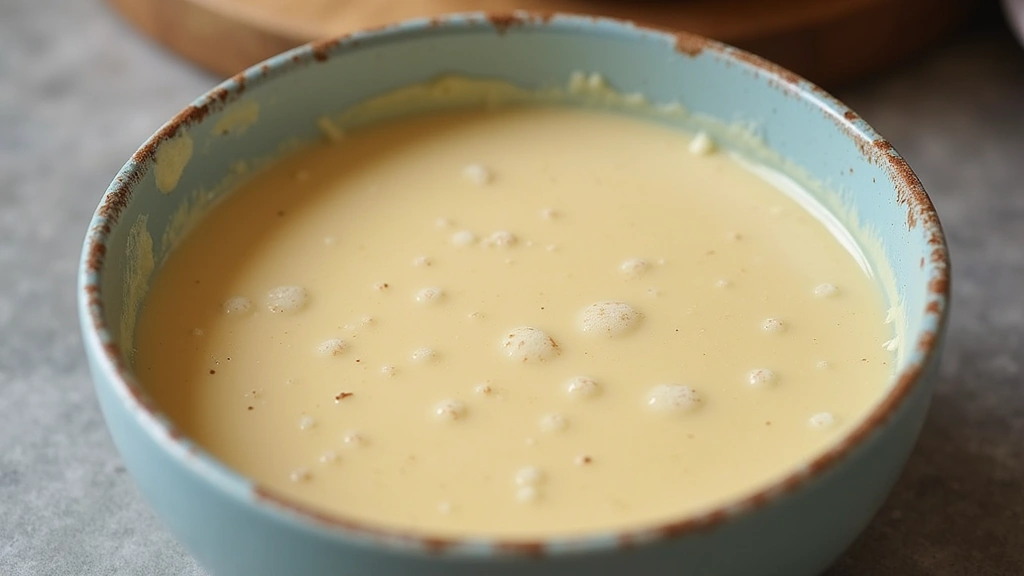 Yogurt Pancake Recipe – Creamy and High Protein - Step 5: Rest the Batter