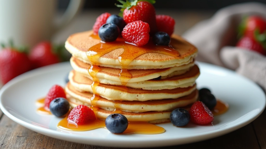 Yogurt Pancake Recipe – Creamy and High Protein - Step 8: Serve the Pancakes