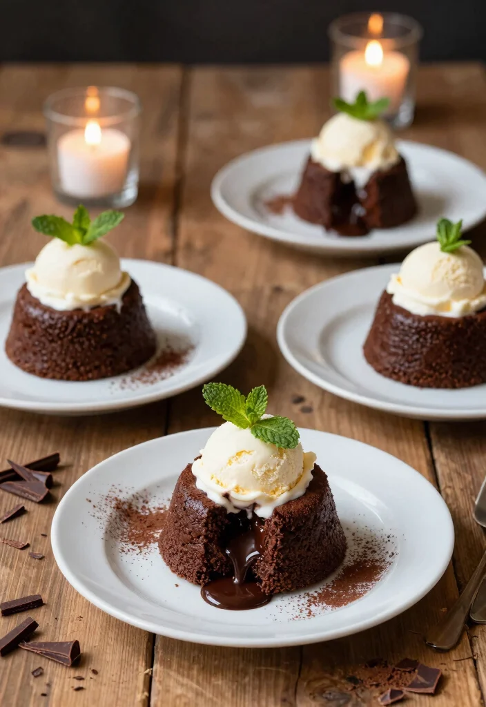 10 Bread Machine Dessert Recipes for Simple Hands-Off Baking - 1. Decadent Chocolate Lava Cake