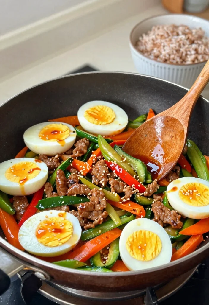 10 Healthy Boiled Egg Recipes for Easy Protein-Packed Meals - 4. Boiled Egg & Veggie Stir-Fry