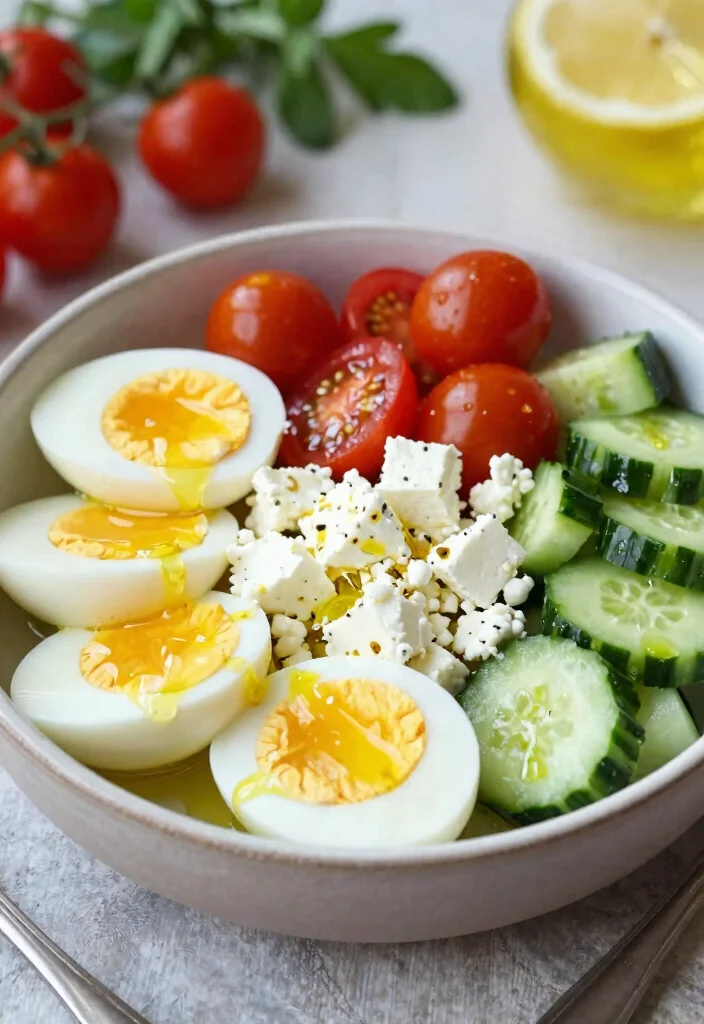 10 Healthy Boiled Egg Recipes for Easy Protein-Packed Meals - 5. Mediterranean Boiled Egg Bowl