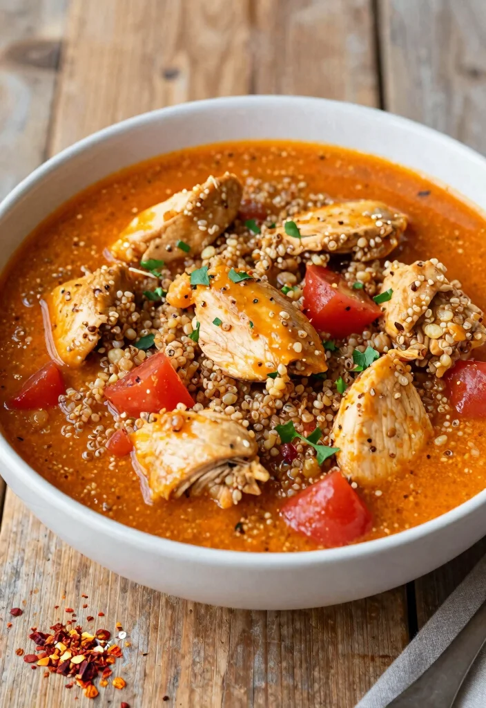 10 Healthy Chicken Stew Recipes for Cozy Nutritious Dinners - 3. Spicy Chicken and Quinoa Stew