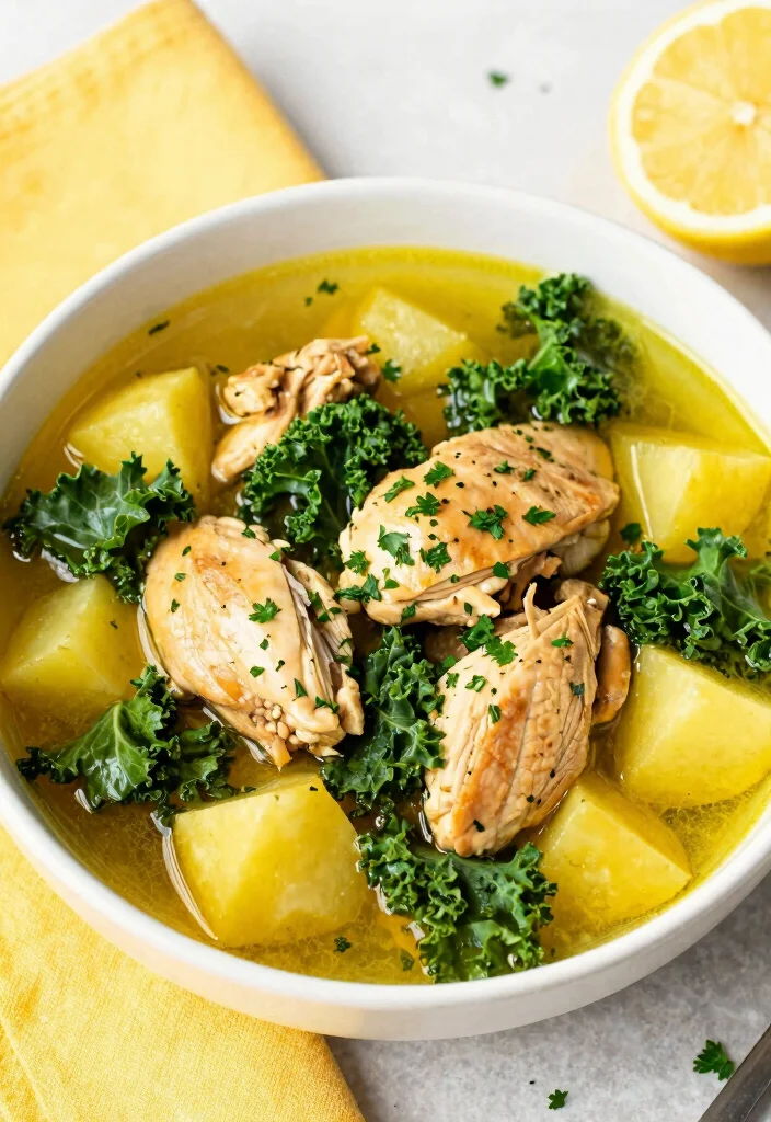 10 Healthy Chicken Stew Recipes for Cozy Nutritious Dinners - 5. Lemon Herb Chicken Stew
