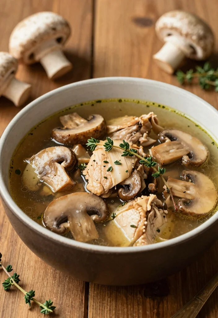 10 Healthy Chicken Stew Recipes for Cozy Nutritious Dinners - 7. Mushroom and Chicken Stew
