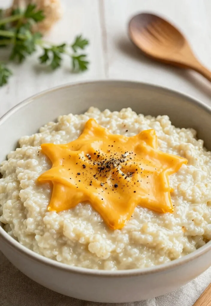 10 Keto Soul Food Recipes for Cozy Flavor-Packed Low-Carb Meals - 2. Cauliflower Grits