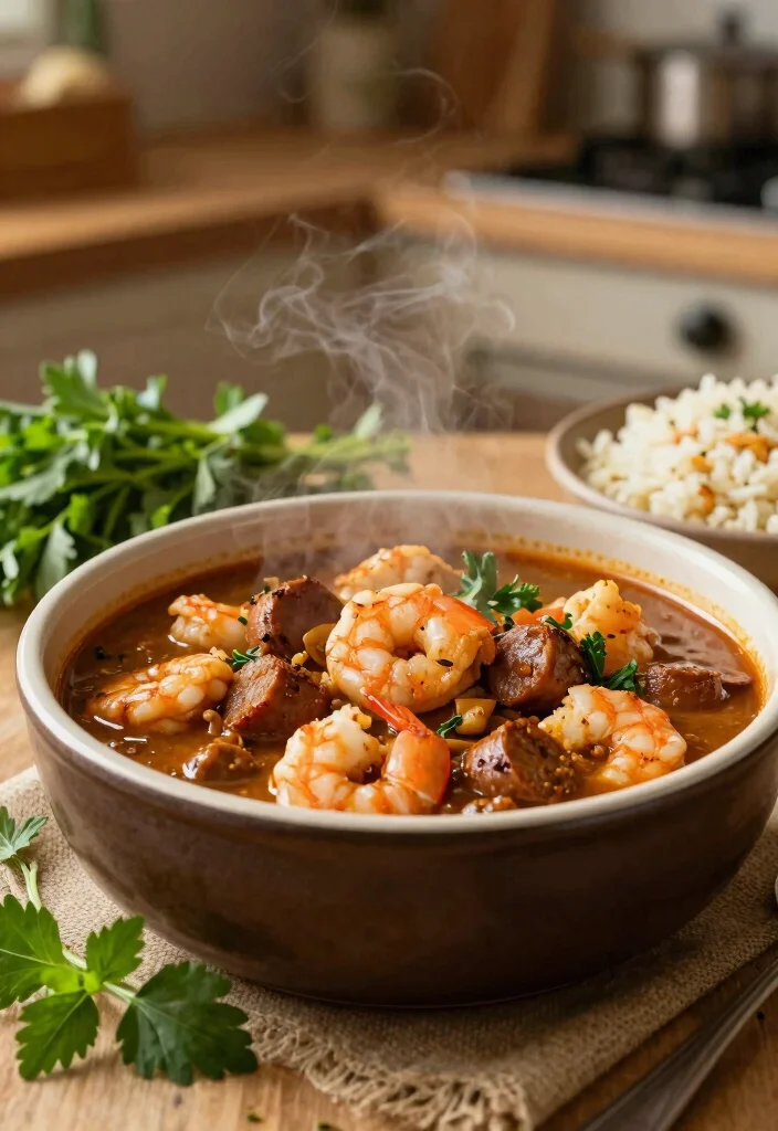 10 Keto Soul Food Recipes for Cozy Flavor-Packed Low-Carb Meals - 3. Shrimp Gumbo