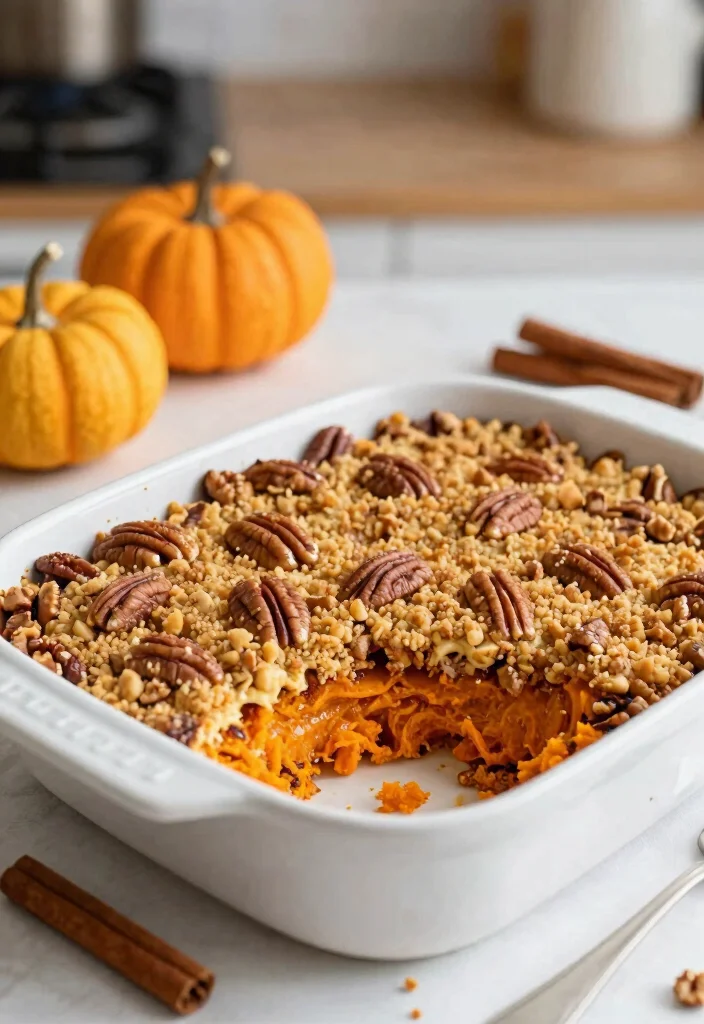 10 Keto Soul Food Recipes for Cozy Flavor-Packed Low-Carb Meals - 7. Keto Sweet Potato Casserole