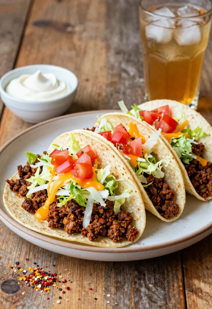 10 Keto Taco Meat Recipes for Easy Flavorful Low-Carb Dinners - 1. Spicy Ground Beef Taco Delight