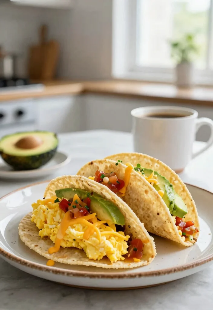 10 Keto Taco Meat Recipes for Easy Flavorful Low-Carb Dinners - 9. Egg-Based Breakfast Tacos