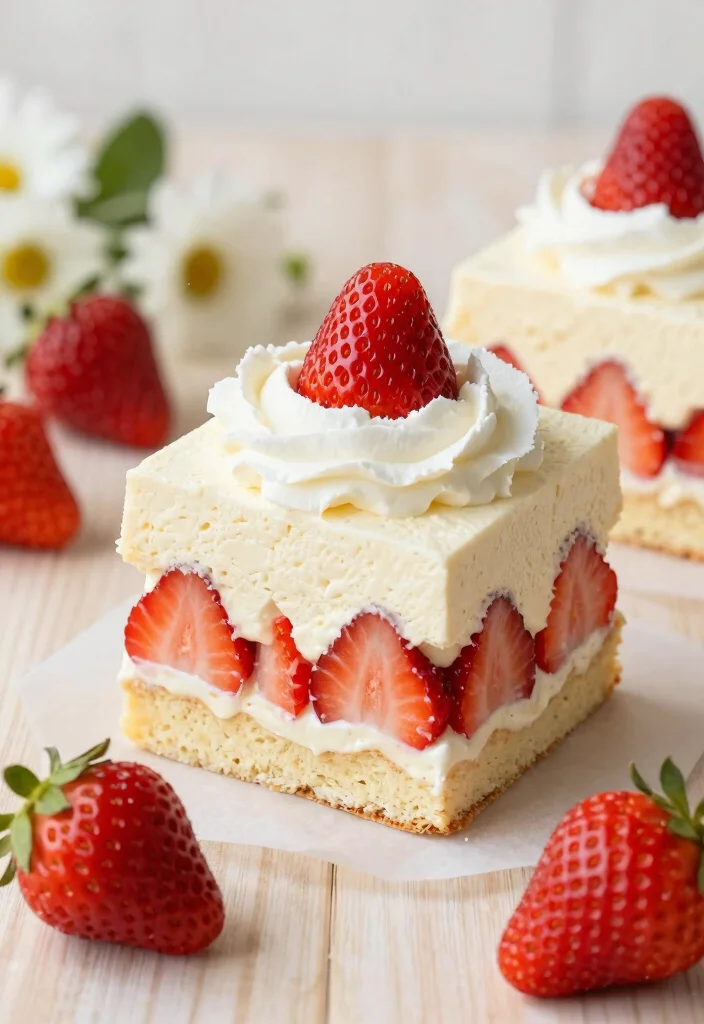 10 Tofu Dessert Recipes for Light Creative Plant-Based Treats - 10. Tofu Strawberry Shortcake