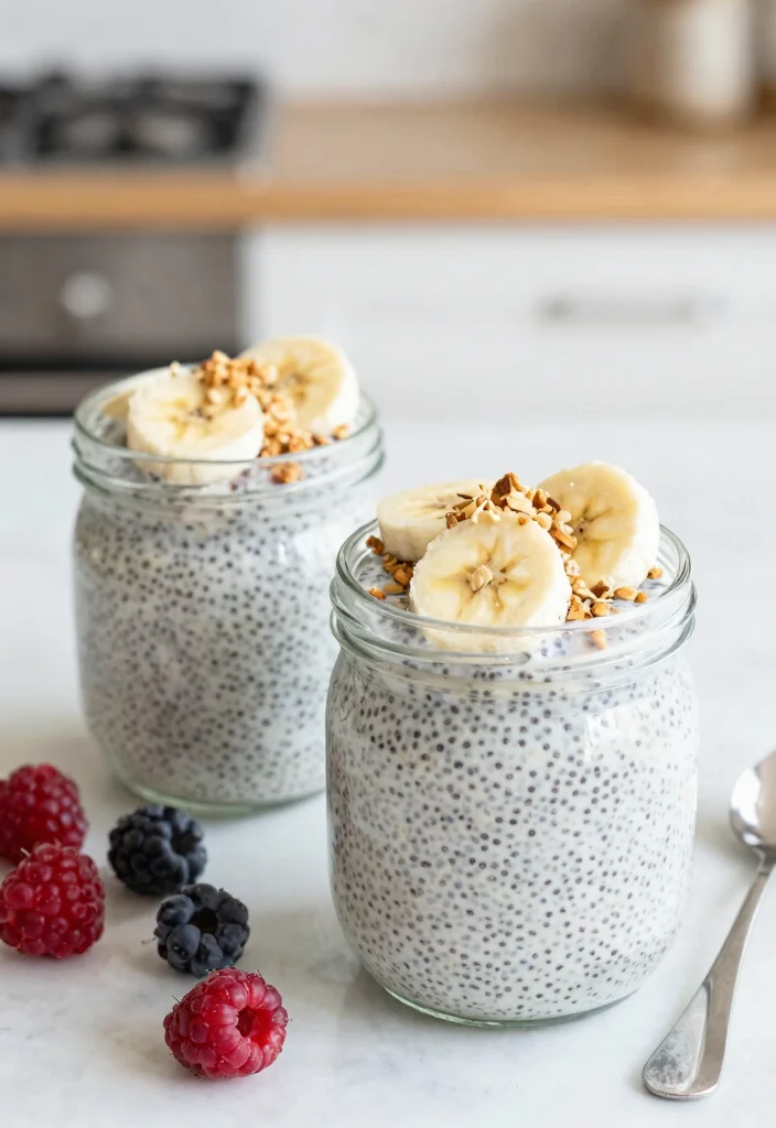 10 Vegan Banana Recipes for Easy Sweet Plant-Based Treats - 3. Banana Chia Pudding