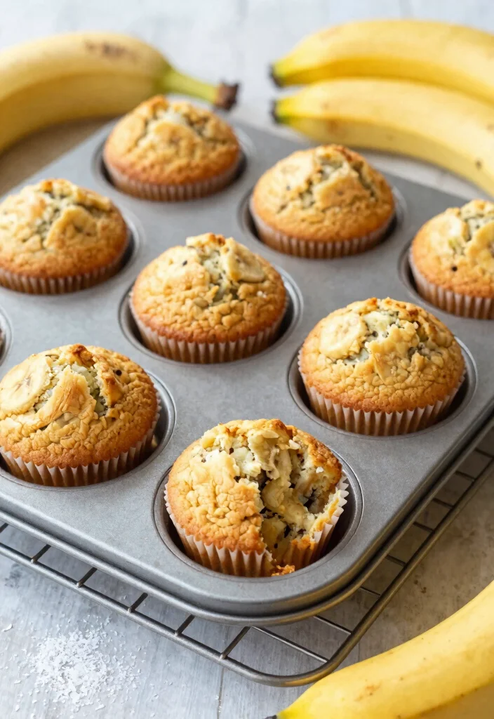 10 Vegan Banana Recipes for Easy Sweet Plant-Based Treats - 6. Vegan Banana Muffins