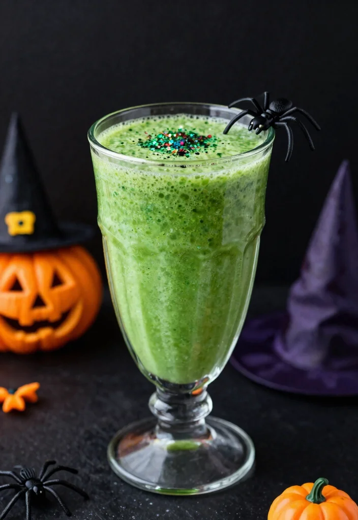 10 Vegan Halloween Recipes for Fun Spooky Plant-Based Treats - 5. Witch’s Brew Smoothie