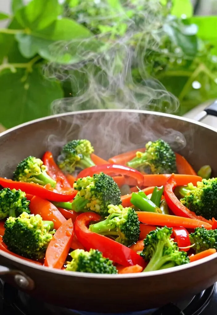 10 Whole30 Vegan Recipes for Clean Simple Plant-Based Eating - 5. Rainbow Vegetable Stir-Fry