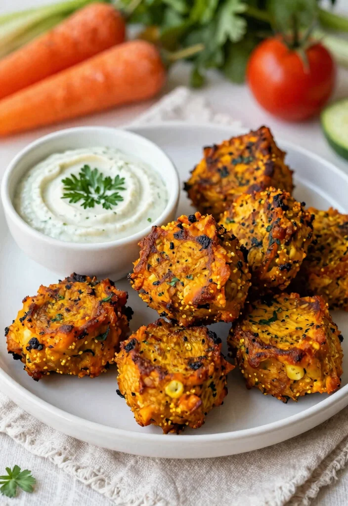 10 Whole30 Vegan Recipes for Clean Simple Plant-Based Eating - 9. Sweet Potato Falafel