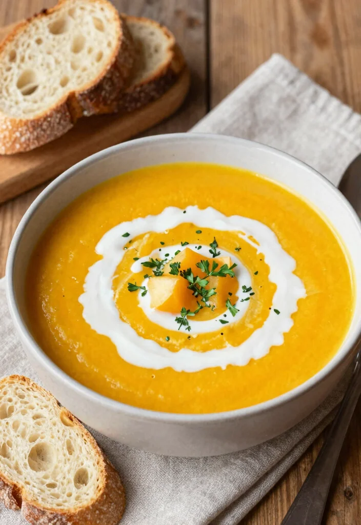 12 Apple Vegan Recipes for Fresh Cozy Seasonal Meals - 8. Savory Apple and Butternut Squash Soup