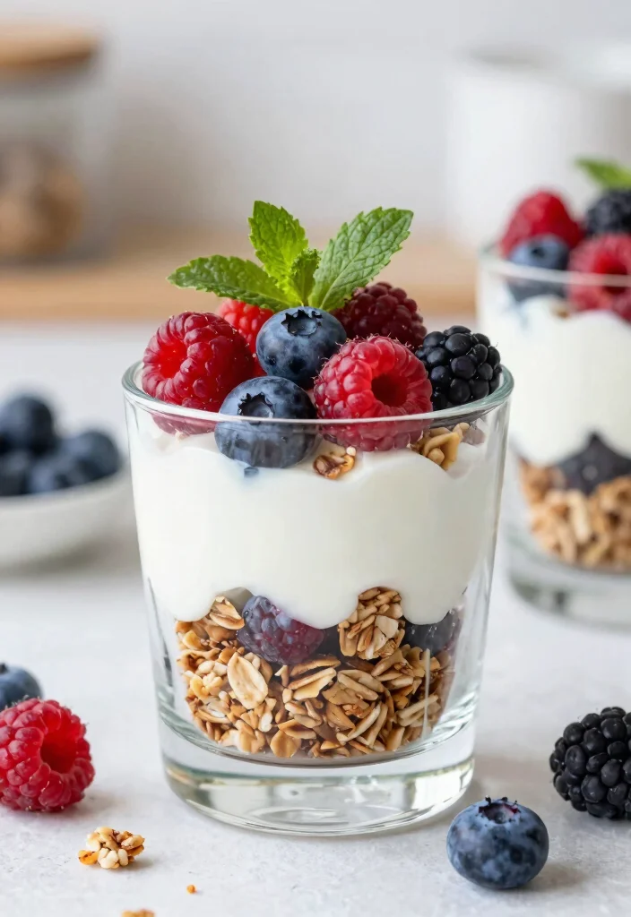 12 Berry Dessert Recipes for Fresh Bright Simple Sweet Ideas - 1. Berry Yogurt Parfait