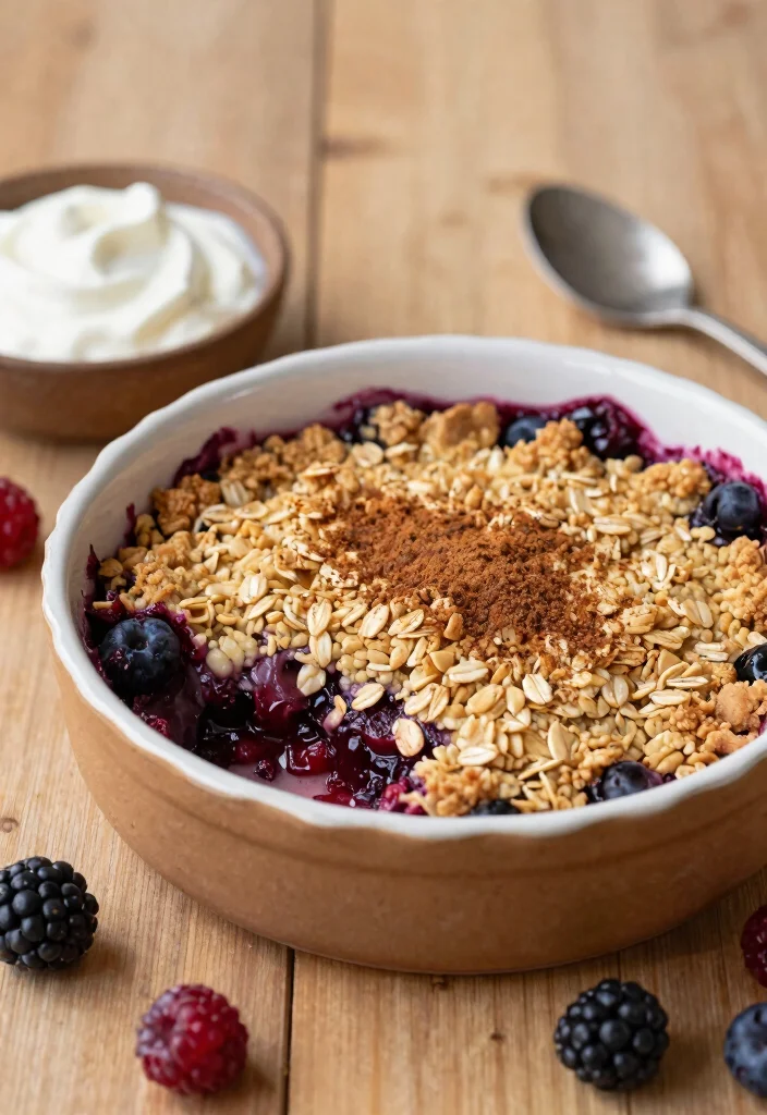 12 Berry Dessert Recipes for Fresh Bright Simple Sweet Ideas - 10. Berry Crumble