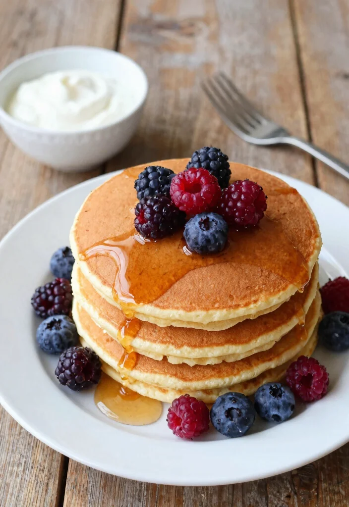 12 Berry Dessert Recipes for Fresh Bright Simple Sweet Ideas - 12. Berry Pancakes