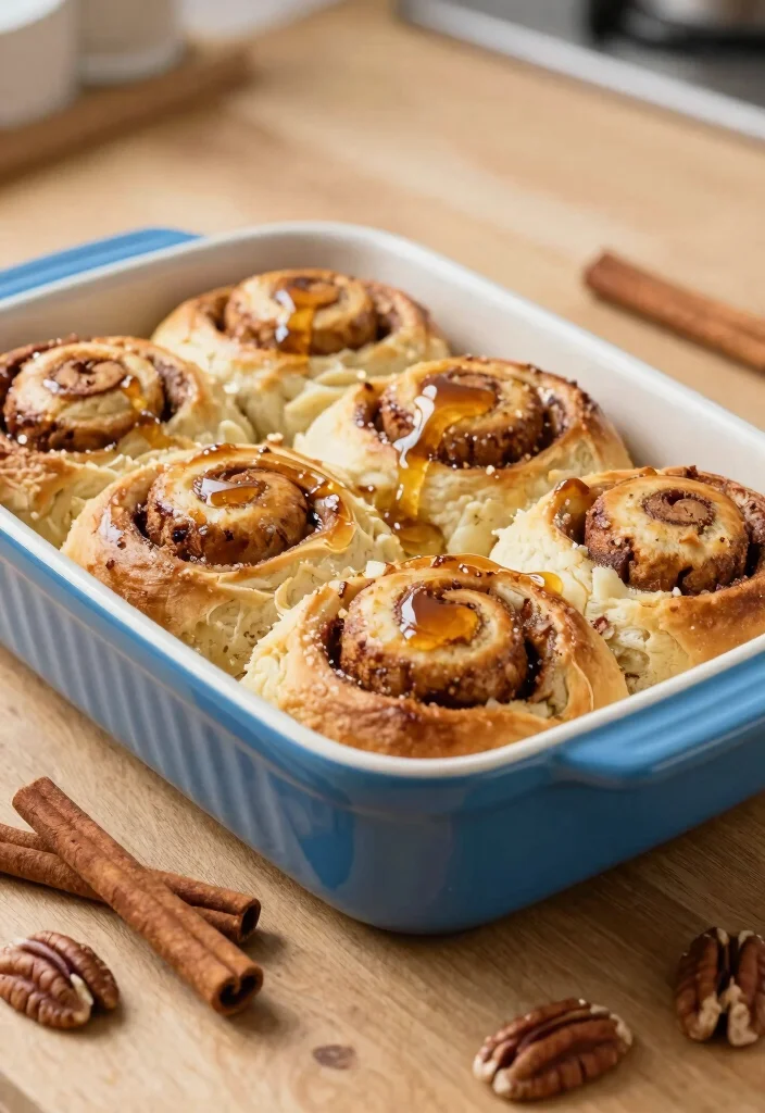 12 Cinnamon Dessert Recipes for Warm Cozy Sweet Flavor - 1. Gluten-Free Cinnamon Roll Casserole