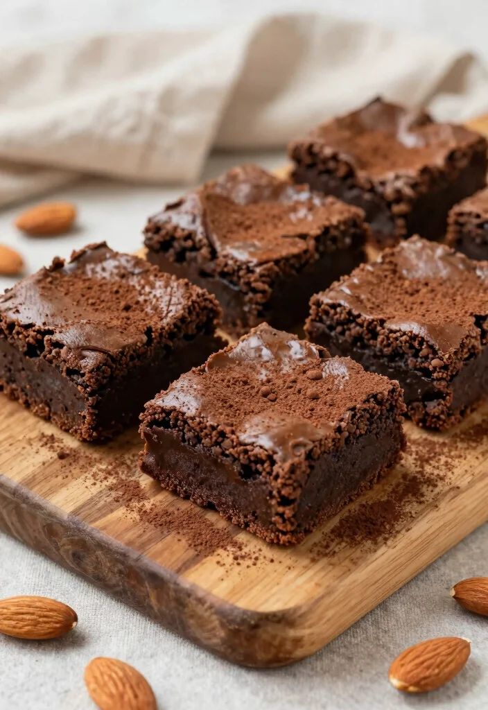 12 Cinnamon Dessert Recipes for Warm Cozy Sweet Flavor - 11. Cinnamon Almond Butter Brownies