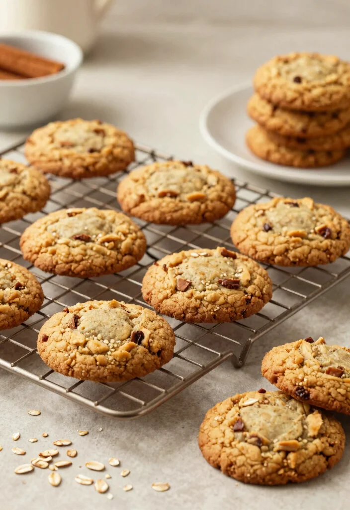 12 Cinnamon Dessert Recipes for Warm Cozy Sweet Flavor - 4. Cinnamon Oatmeal Cookies