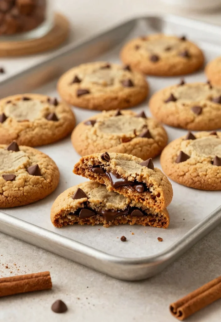 12 Cinnamon Dessert Recipes for Warm Cozy Sweet Flavor - 7. Cinnamon Chocolate Chip Cookies