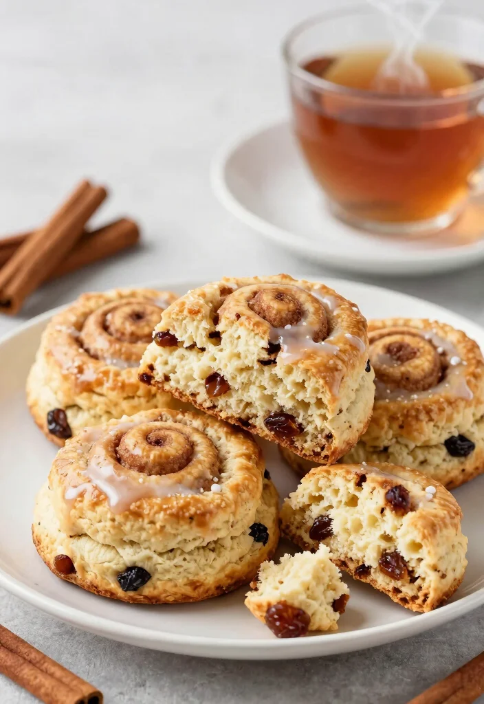 12 Cinnamon Dessert Recipes for Warm Cozy Sweet Flavor - 9. Cinnamon Raisin Scones