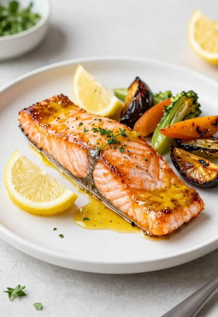 12 Easter Dinner Recipes for Fresh Festive Holiday Meals - 6. Baked Honey Mustard Salmon (Paleo-Friendly)