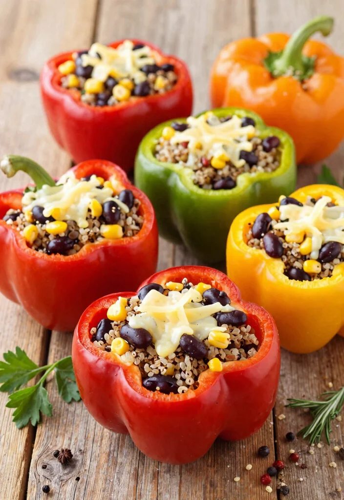 12 Easy Dinner Party Recipes for Simple Crowd-Friendly Meals - 2. Stuffed Bell Peppers