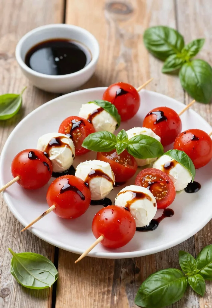 12 Easy Dinner Party Recipes for Simple Crowd-Friendly Meals - 5. Caprese Skewers