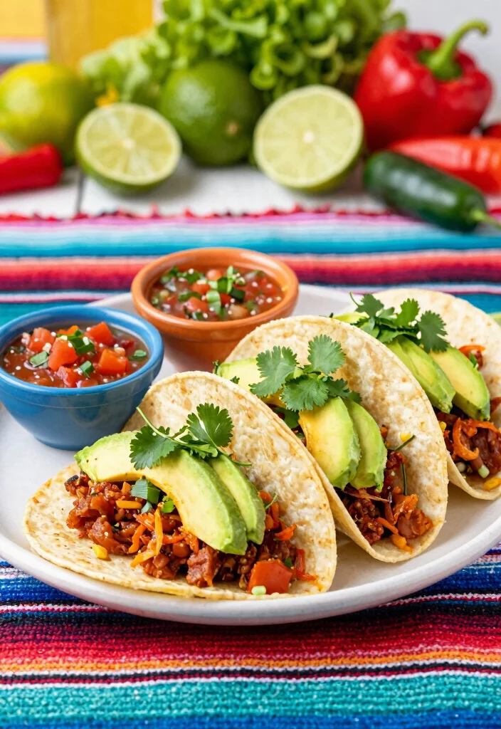 12 Easy Vegan Recipes for Quick Simple Everyday Meals - 3. Spicy Vegan Tacos