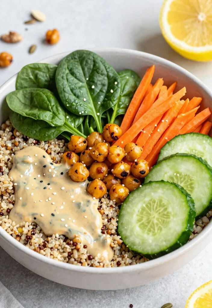 12 Easy Vegan Recipes for Quick Simple Everyday Meals - 4. Vegan Buddha Bowl