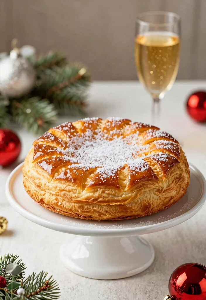 12 French Dinner Recipes for Elegant Easy Homemade Meals - 10. Galette des Rois – A Festive French Cake