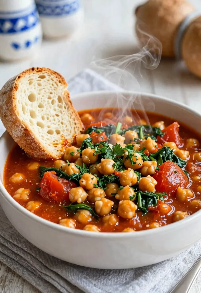 12 Greek Dinner Recipes for Fresh Simple Mediterranean Flavor - 11. Greek Chickpea Stew