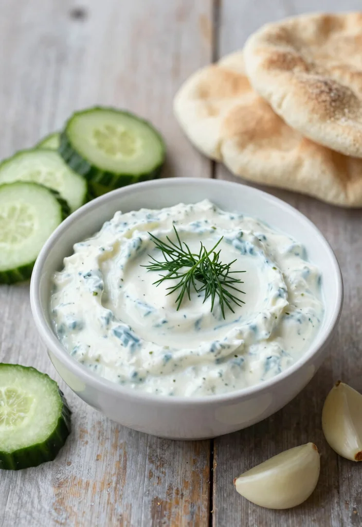 12 Greek Dinner Recipes for Fresh Simple Mediterranean Flavor - 8. Tzatziki Sauce