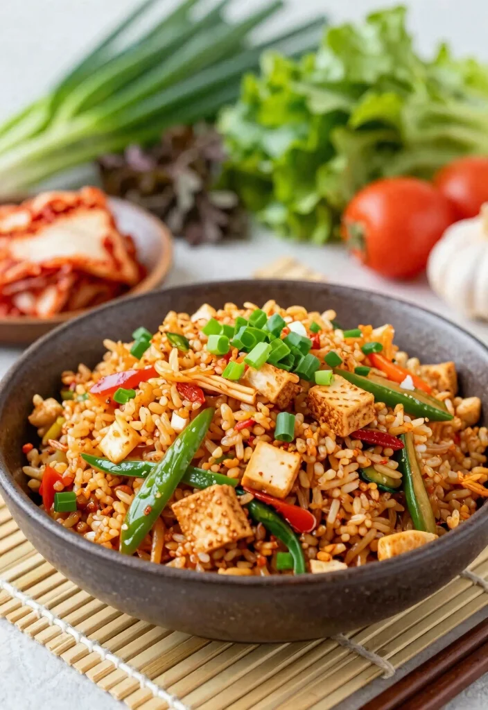 12 Gut-Healthy Recipes for Easy Nourishing Everyday Meals - 1. Kimchi Fried Rice