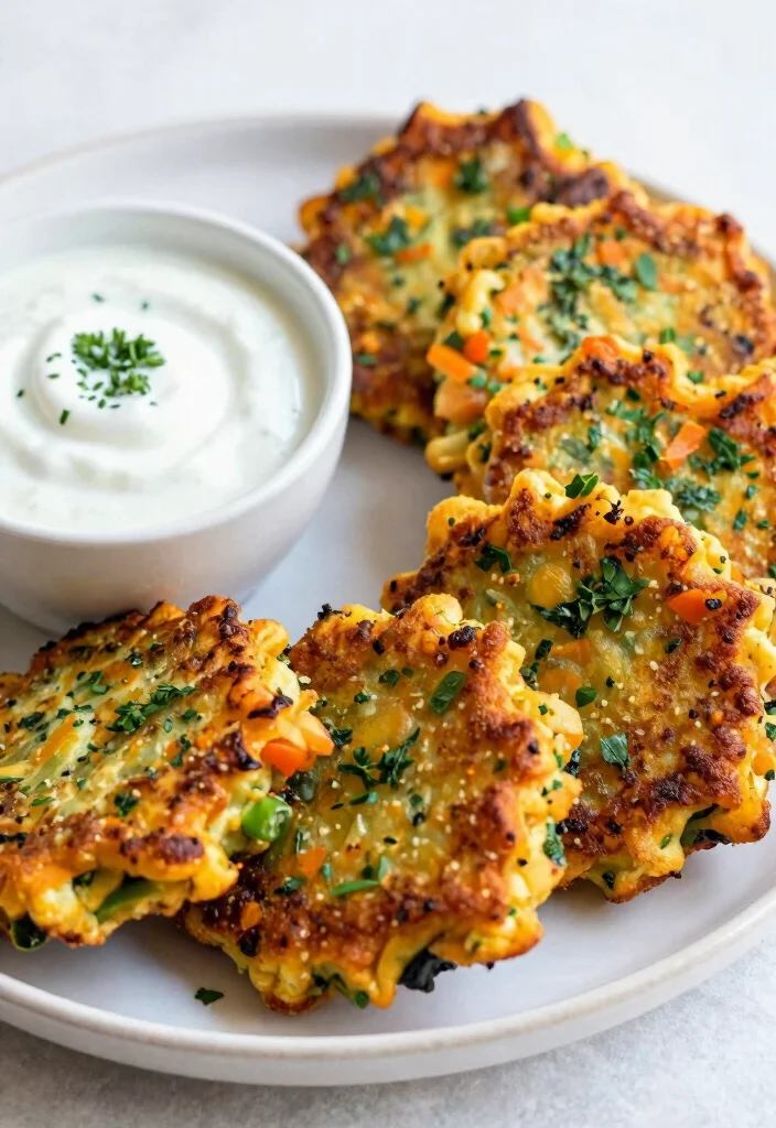 12 Healthy Almond Flour Recipes for Light Gluten-Free Cooking - 7. Almond Flour Veggie Fritters