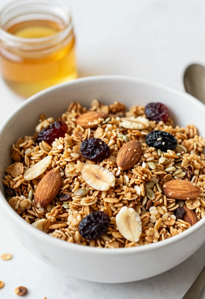 12 Healthy Almond Flour Recipes for Light Gluten-Free Cooking - 9. Almond Flour Granola