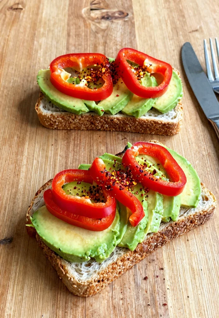12 Healthy Bell Pepper Recipes for Fresh Flavorful Meals - 12. Bell Pepper and Avocado Toast