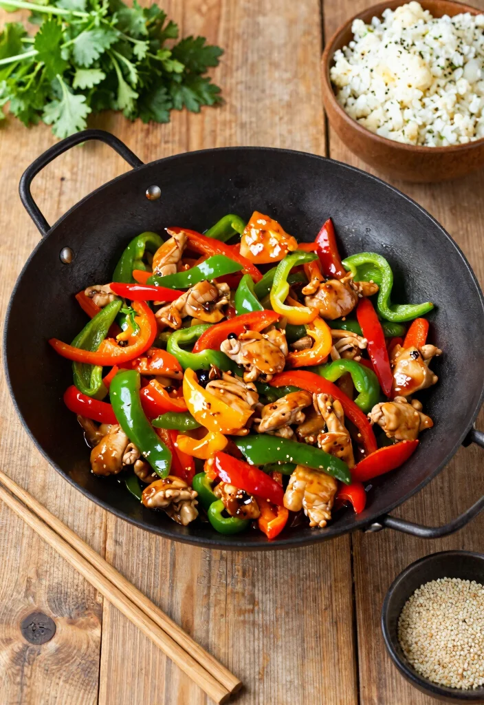 12 Healthy Bell Pepper Recipes for Fresh Flavorful Meals - 3. Bell Pepper Chicken Stir-Fry