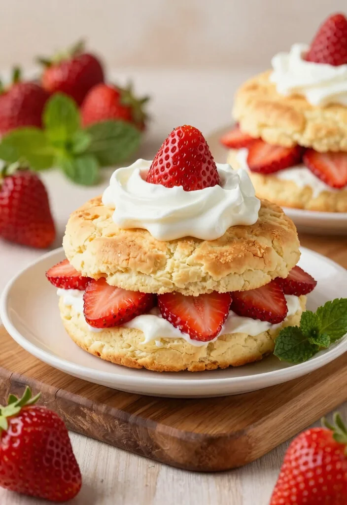 12 Healthy Strawberry Recipes for Fresh Simple Everyday Eats - 11. Strawberry Shortcake